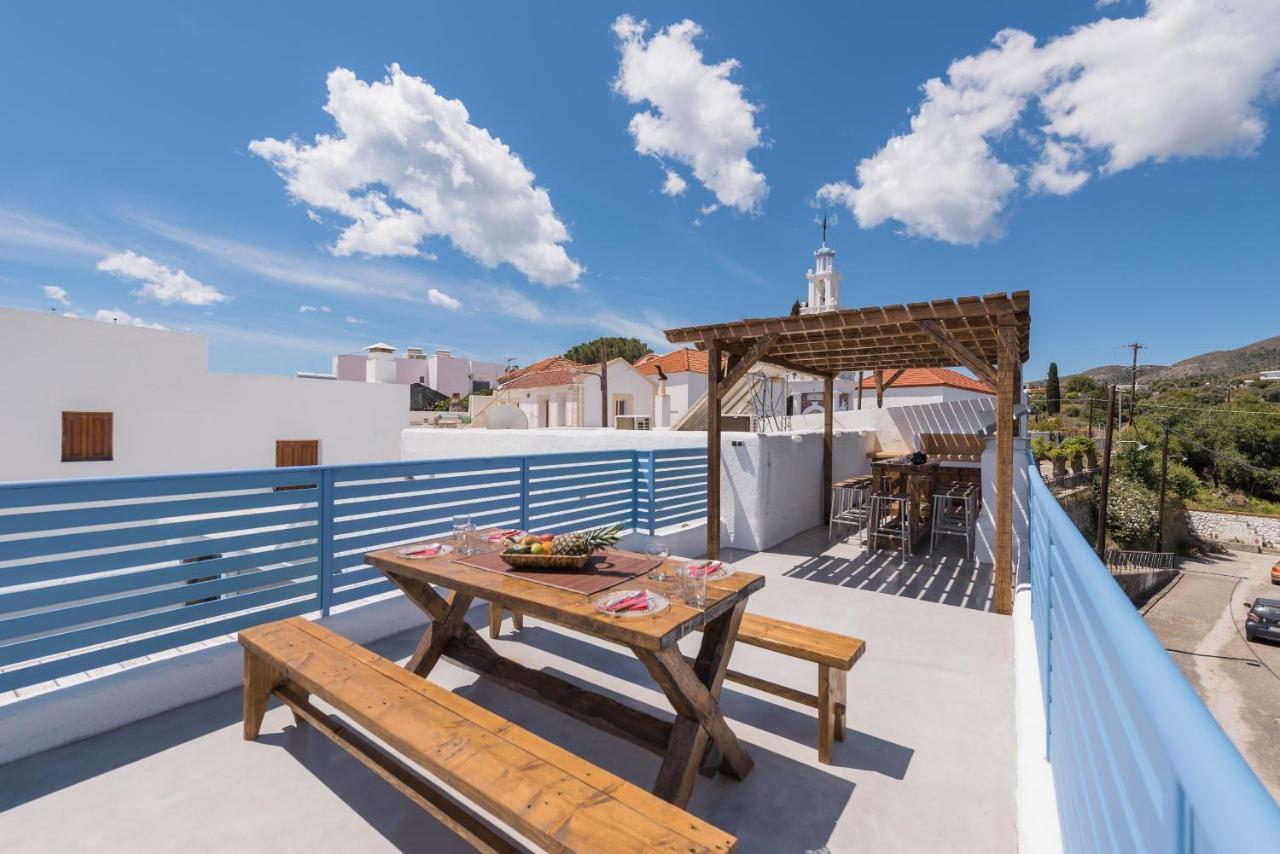 Casa Blue Villa Gennadi Bagian luar foto